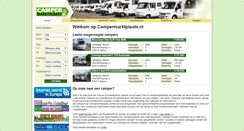 Desktop Screenshot of campermarktplaats.nl